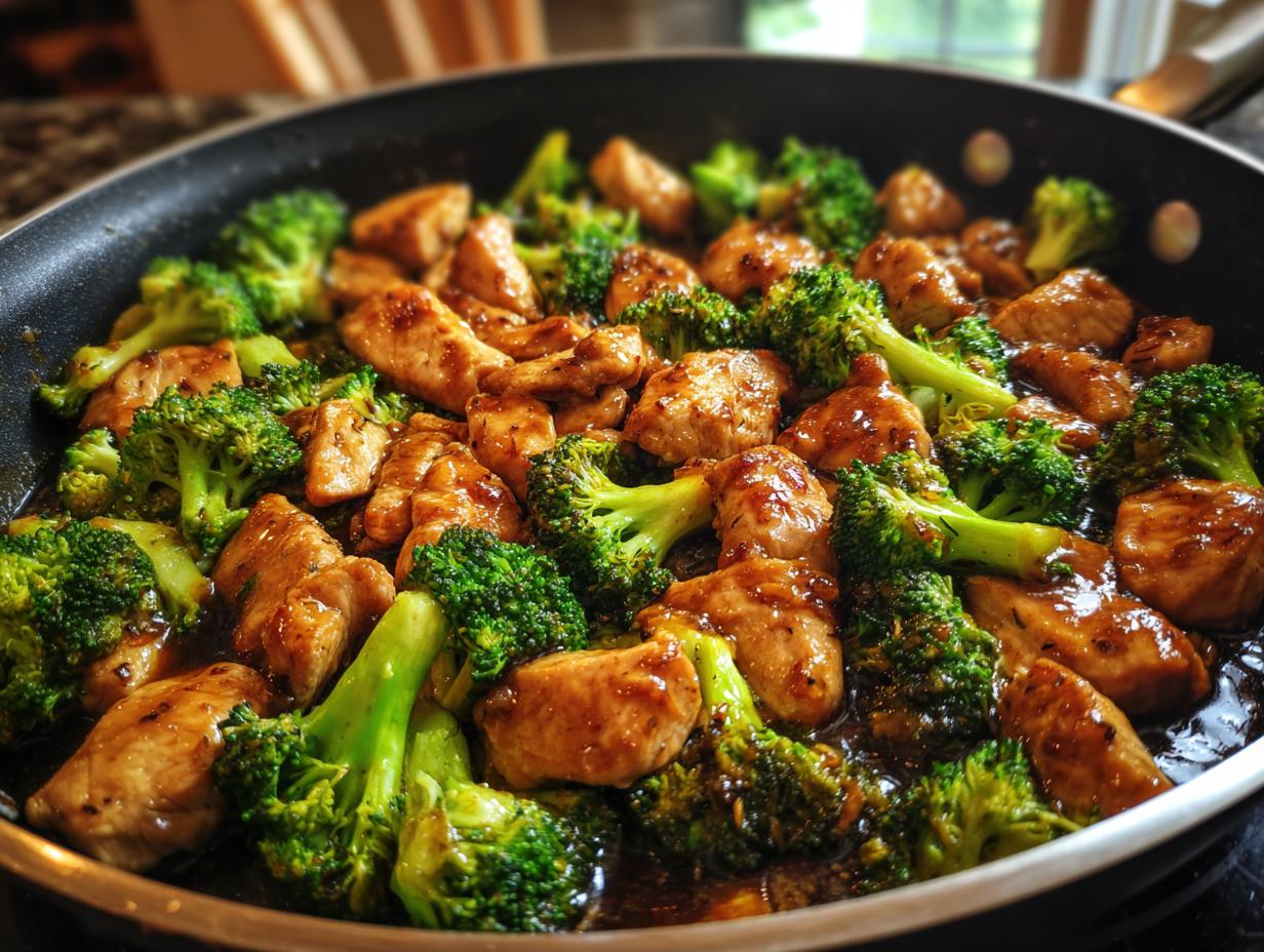 Amazing 30-Minute Chicken Broccoli Skillet