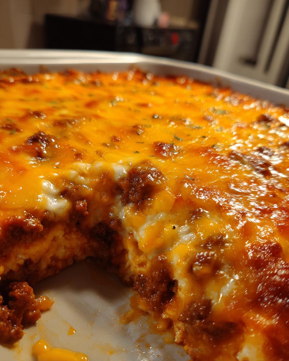 Cheesy Keto Ground Beef Casserole (Ready in 30 Minutes!) | BiteTide - detail 1