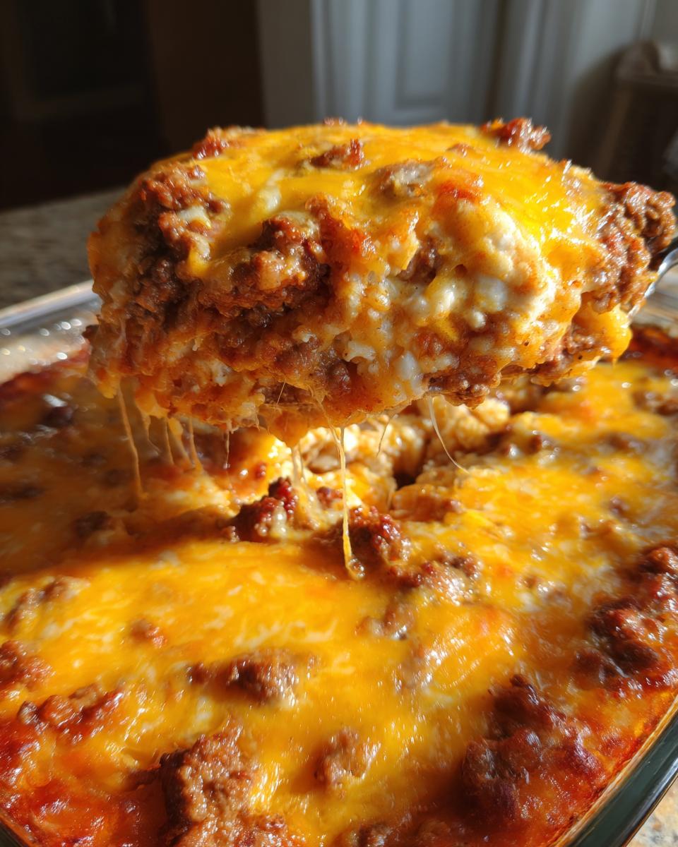 Cheesy Keto Ground Beef Casserole (Ready in 30 Minutes!) | BiteTide - detail 3