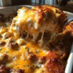 Cheesy Keto Ground Beef Casserole (Ready in 30 Minutes!) | BiteTide
