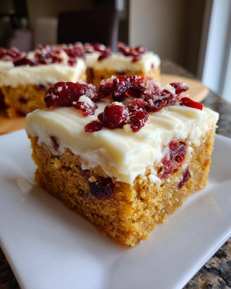 Magical Cranberry Bliss Bars: 1 Holiday Favorite 7 Cranberry Bliss Bars - detail 3