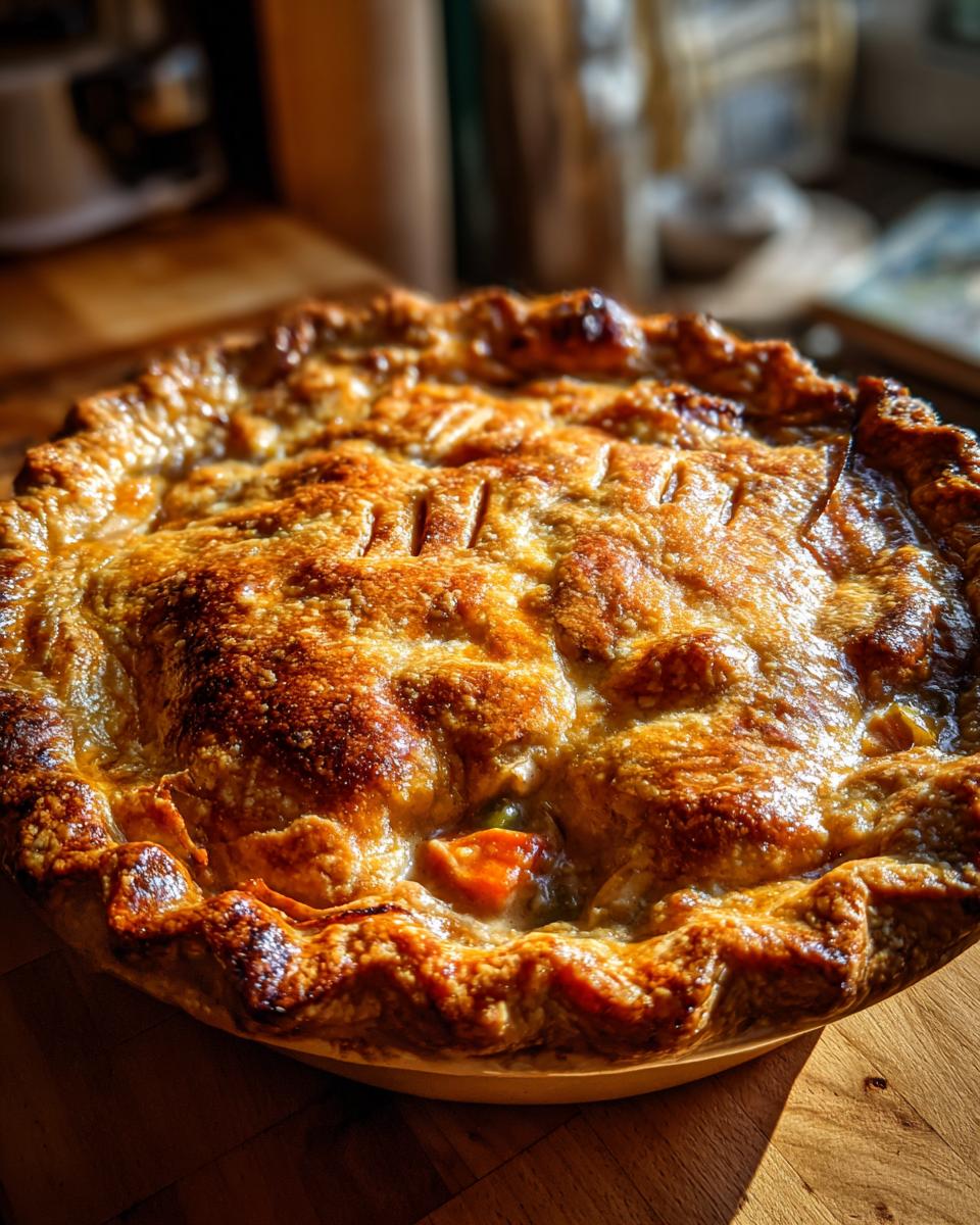 Easy Homemade Chicken Pot Pie Casserole Recipe - detail 1