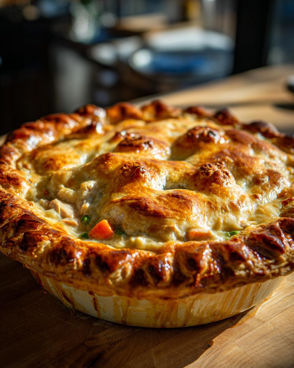 Easy Homemade Chicken Pot Pie Casserole Recipe - detail 2