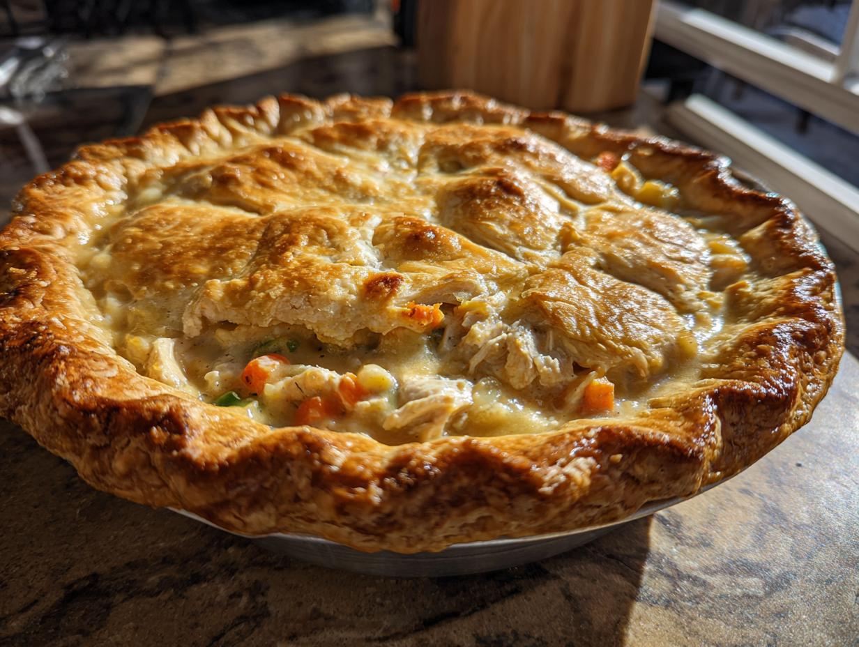 Easy Homemade Chicken Pot Pie Casserole Recipe - detail 3