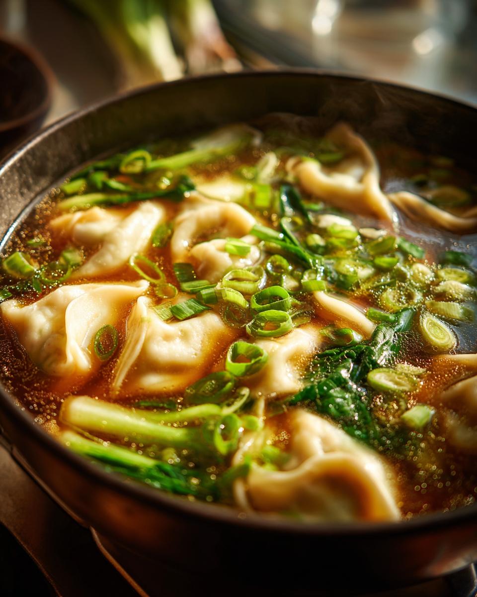 Easy Potsticker Soup: 30-Minute Comfort Magic 6 Easy Potsticker Soup Recipe for Comfort Food Lovers - detail 2