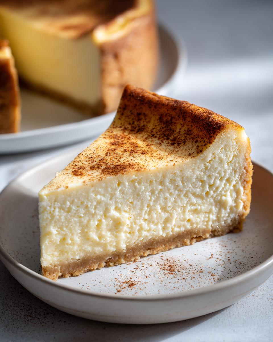 Eggnog Cheesecake - detail 1