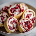 Festive Christmas Cranberry Roll Ups