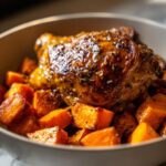 Maple Dijon Chicken & Roasted Sweet Potato Bowls - The Comfort Spoon