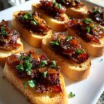 Million Dollar Bacon Crostini - The BEST Party Appetizer!
