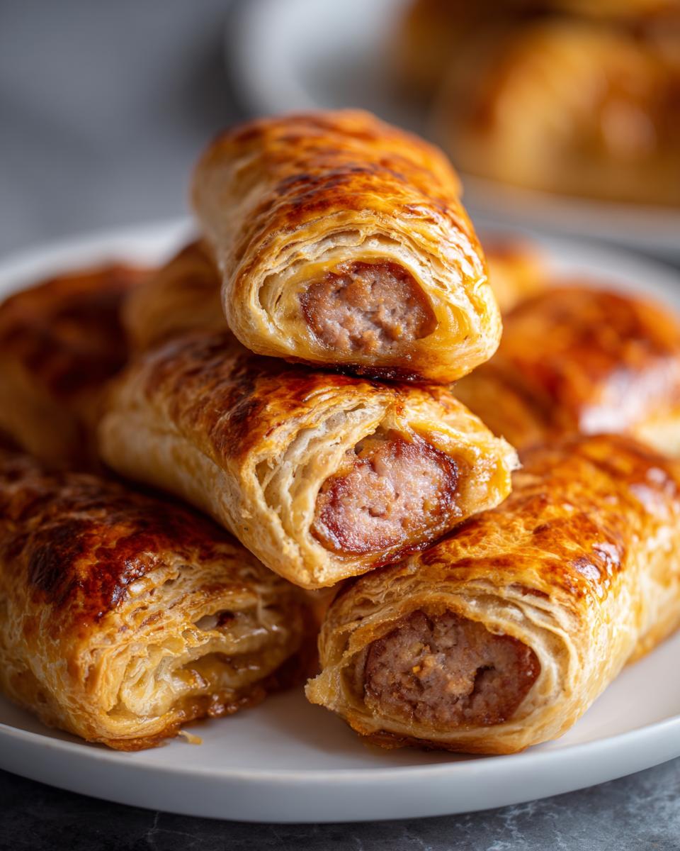 Mini Sausage Rolls: 15 Min Prep Star Recipe