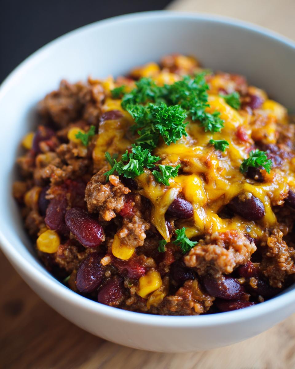 Slow Cooker Cowboy Casserole - detail 1