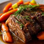 Slow Cooker Pot Roast – Tender & Juicy