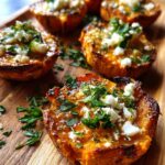 Sweet Potato Recipes: Honey Feta Sweet Potato Rounds