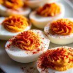 Thanksgiving Appetizer Deviled Eggs