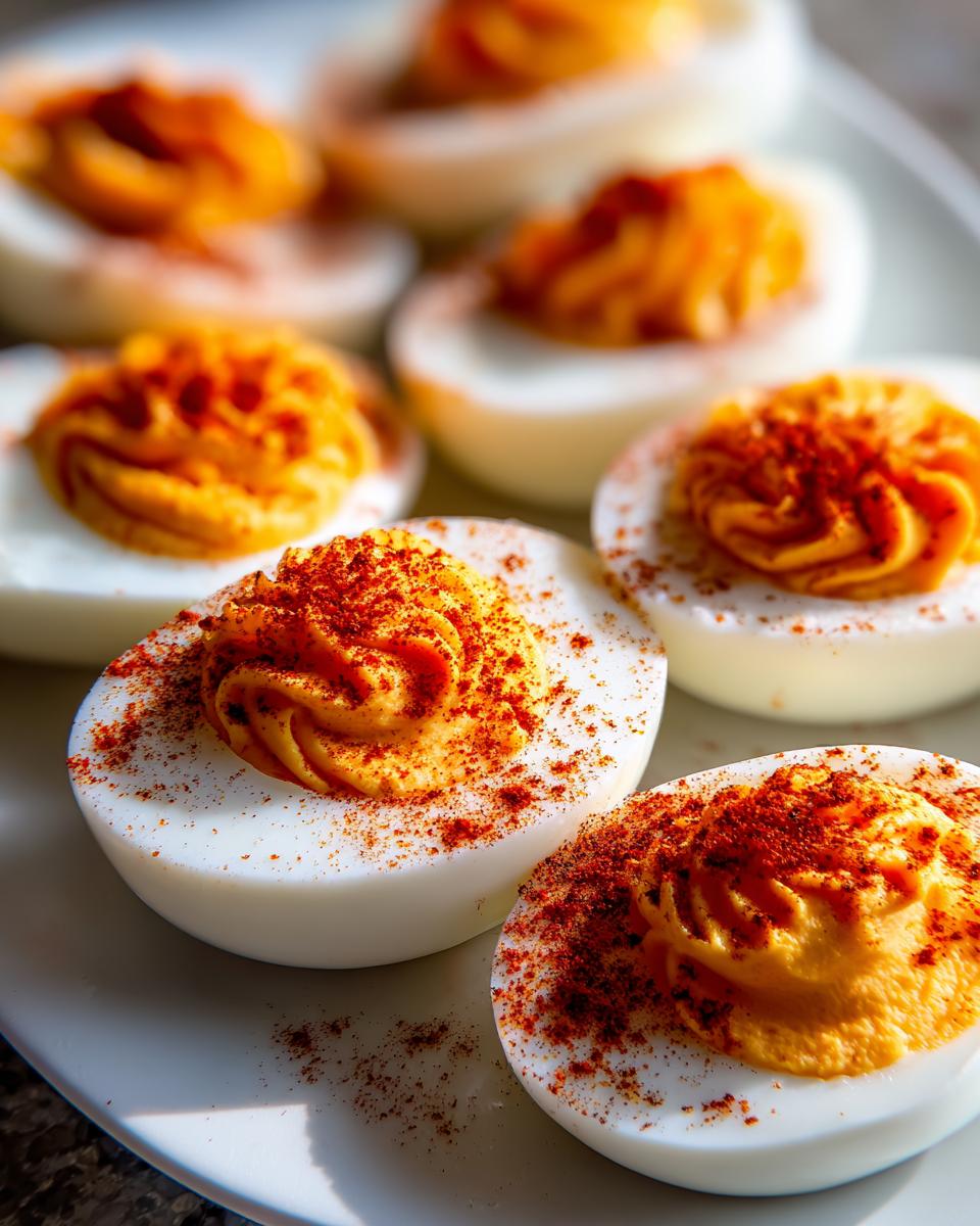 Perfect Thanksgiving Appetizer Deviled Eggs: 10 Min Recipe