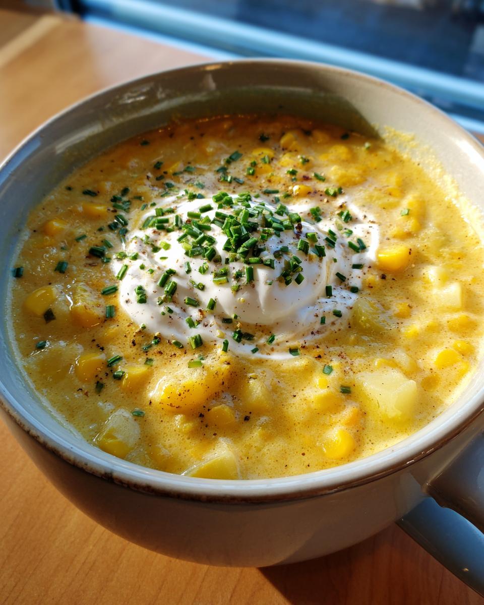 Creamy Corn Chowder Recipe - detail 1