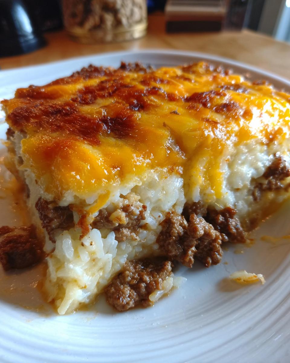Ground Beef Rice Casserole Recipe - detail 1