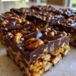 No-Bake Salted Caramel Pretzel Bars