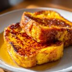Fall Pumpkin French Toast with Cinnamon