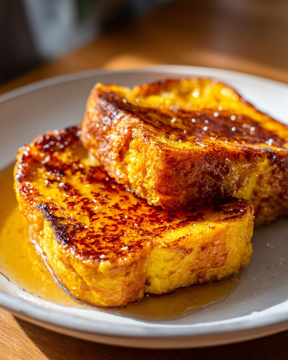 Pumpkin French Toast, Fall Favorite in 5 Steps!