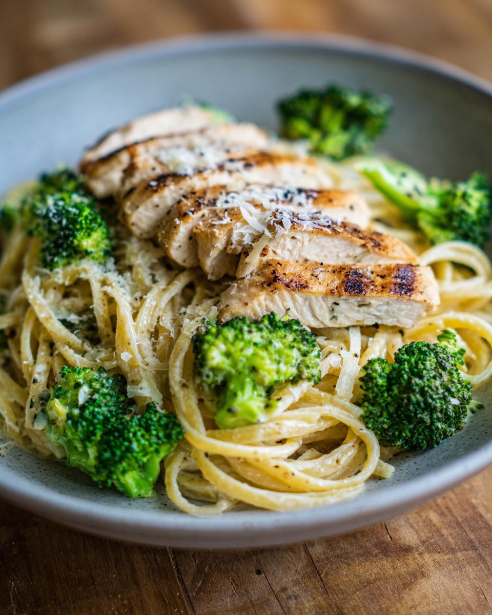 Healthy Alfredo Chicken Pasta Prep in 5 Easy Steps!