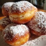 Homemade French Beignets with Vanilla