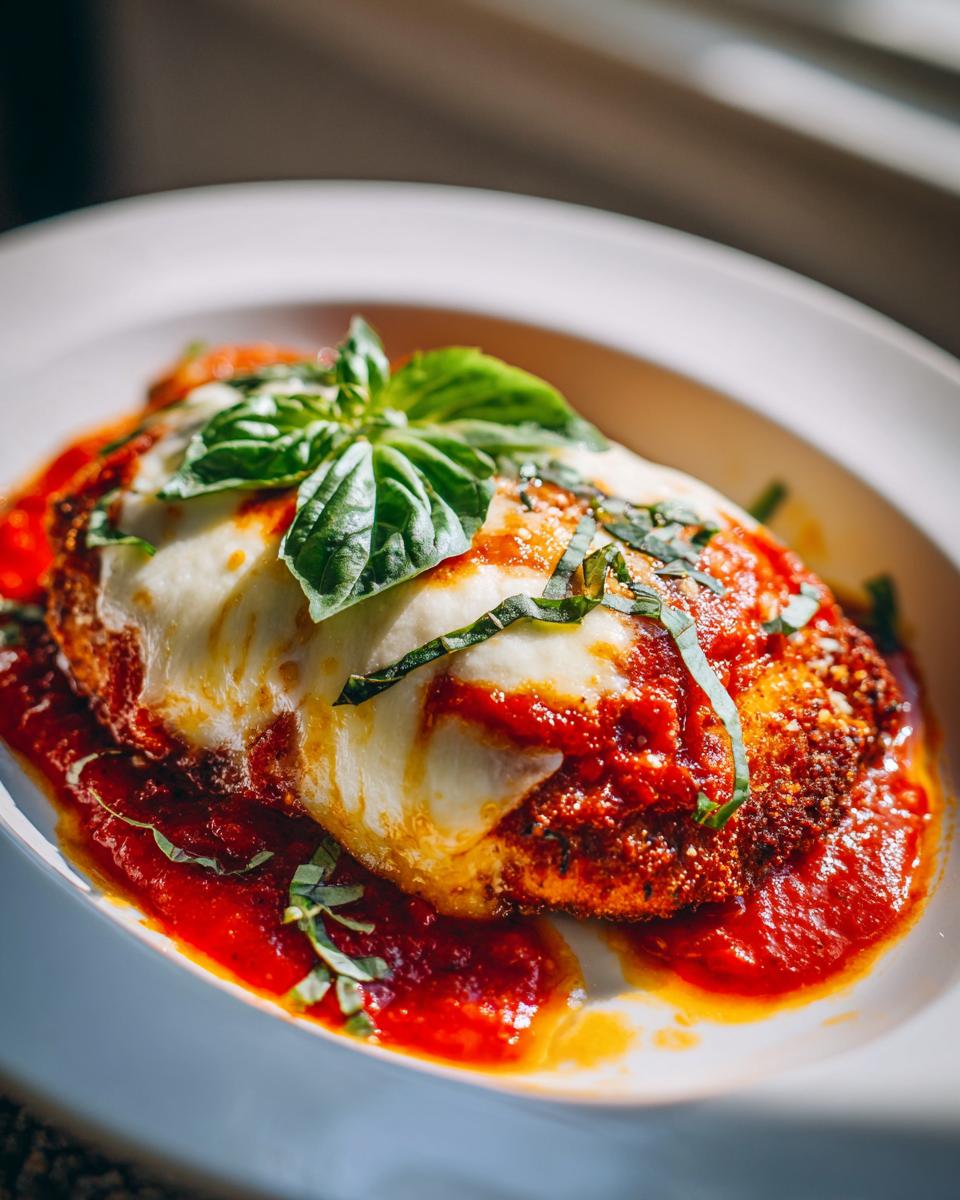 Light Chicken Parmesan Skillet in 30 Minutes!