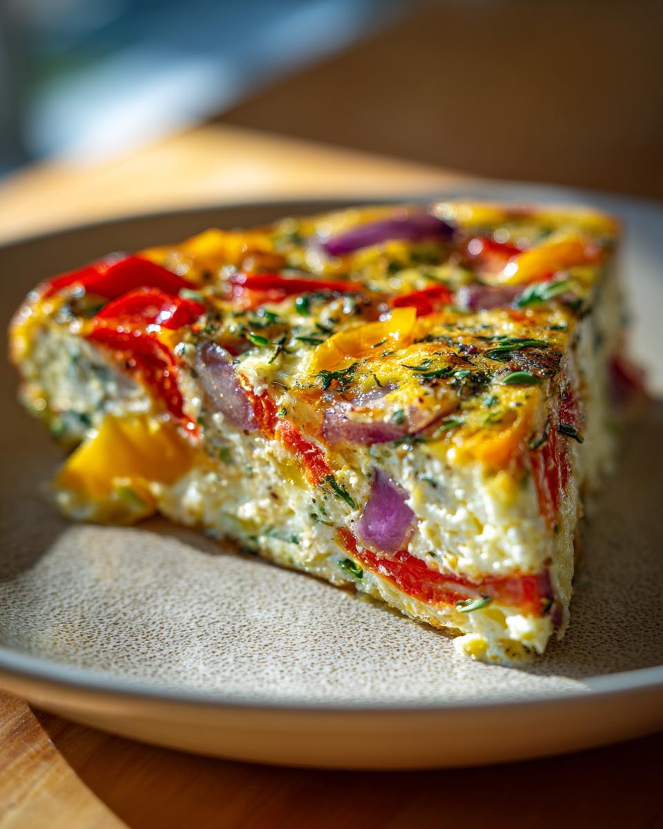 Mediterranean Egg &amp; Herb Bake Ready in 40 Minutes!