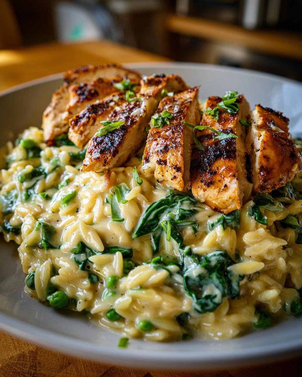 Creamy Protein-Boosted Orzo in 30 Minutes!