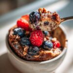 Protein-Packed Baked Pancake Bowl