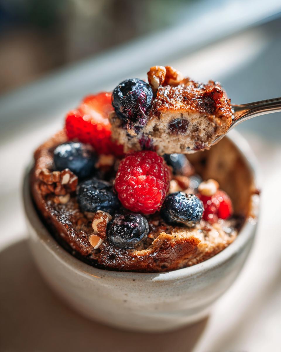 Protein-Packed Baked Pancake Bowl, So Easy!