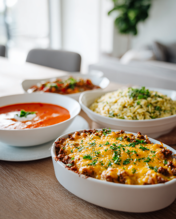 Cozy Family Dinners &amp; One-Pot Meals: Easy Dinners Built Around Comfort Food and Family Favorites