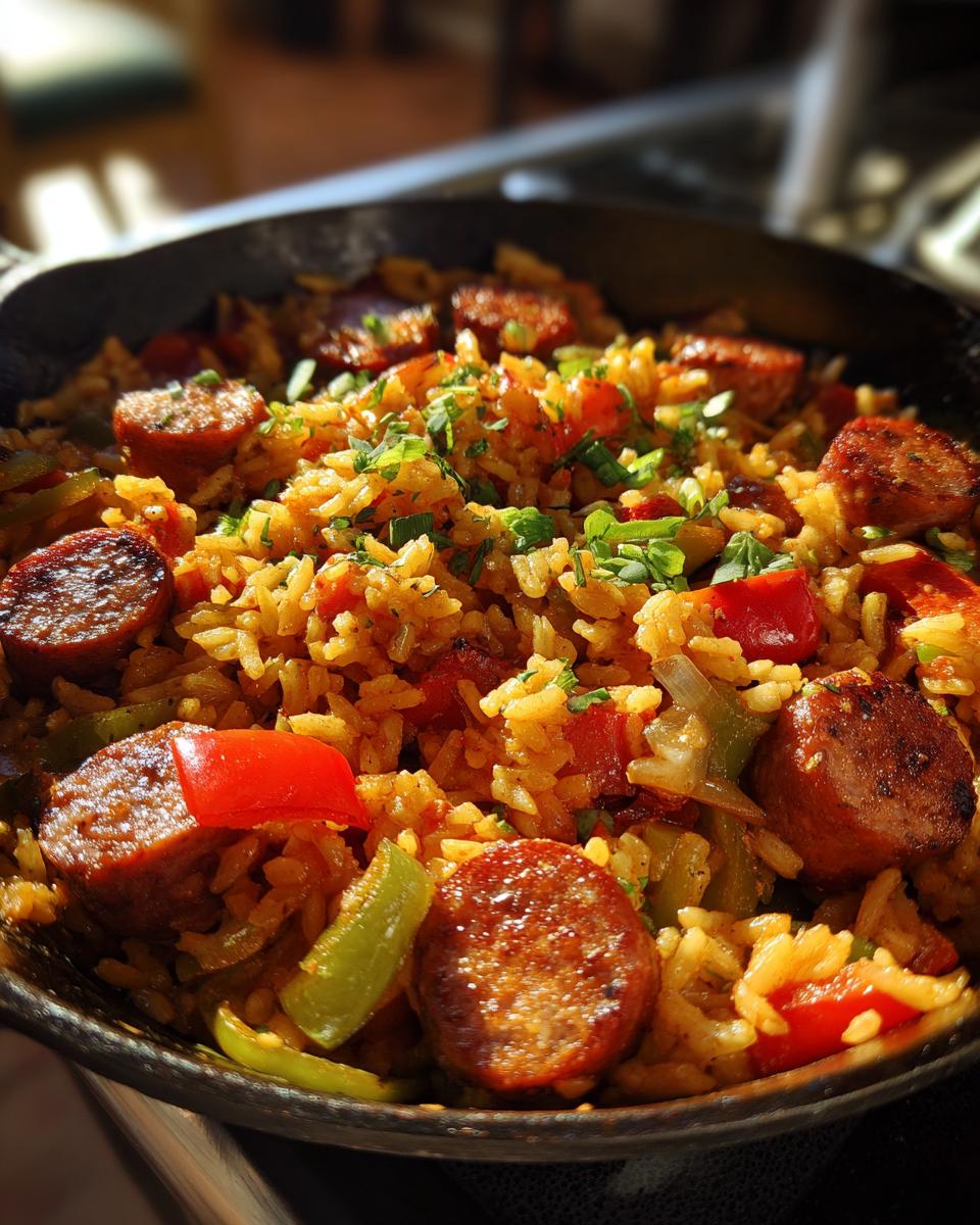 Cajun Sausage and Rice Skillet - detail 2