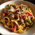 Creamy Cajun Sausage Pasta