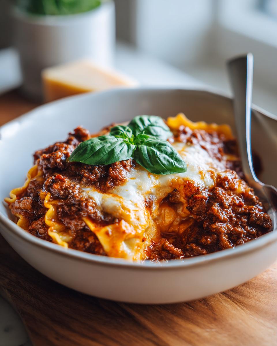 Easy Creamy Lasagna Soup - detail 2
