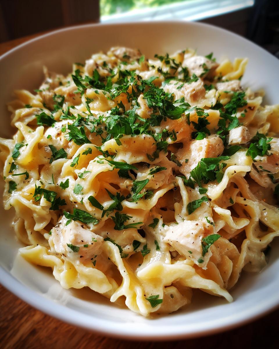 Delicious Easy Garlic Parmesan Chicken Pasta: 1 Recipe! 4 Easy Garlic Parmesan Chicken Pasta - detail 1