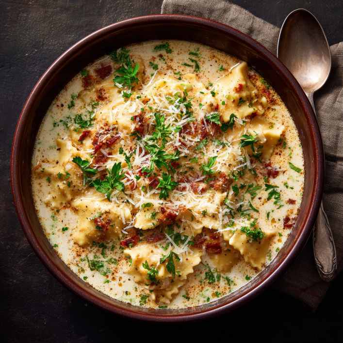 creamy lasagna soup comfort food recipe