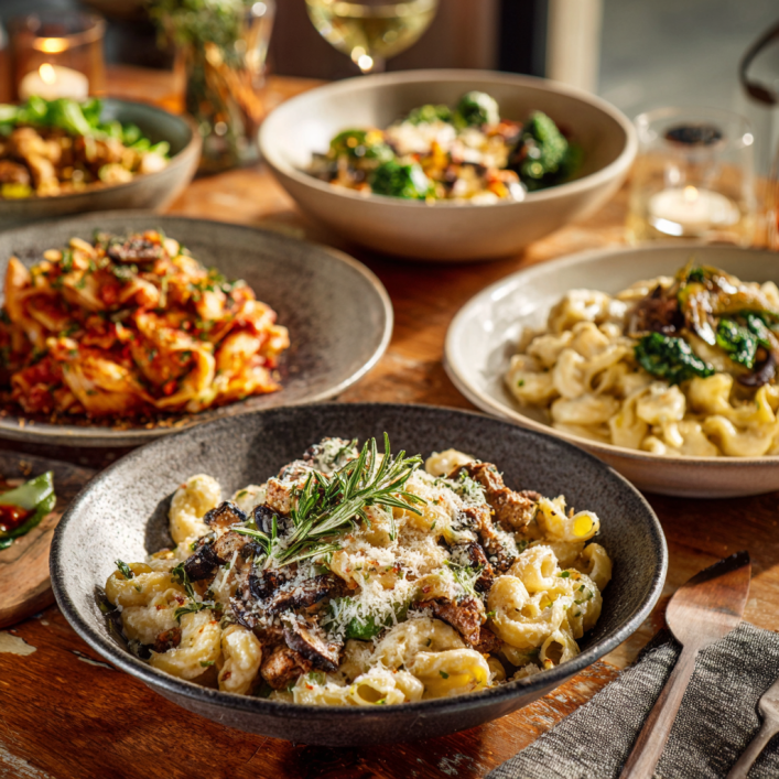 Hearty Bowls, Skillets &amp; Cozy Pasta Dinners That Make Easy Dinner Bowls Feel Special