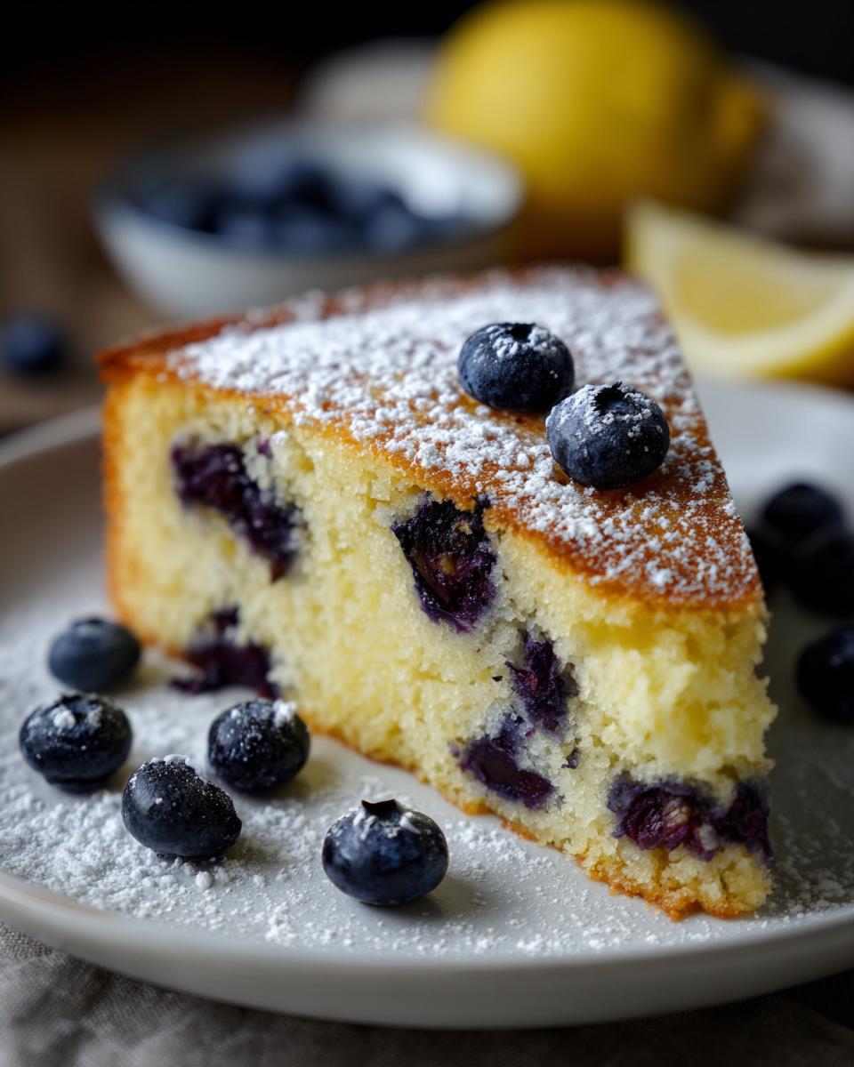 A Refreshing Lemon Blueberry Delight Dessert - detail 2