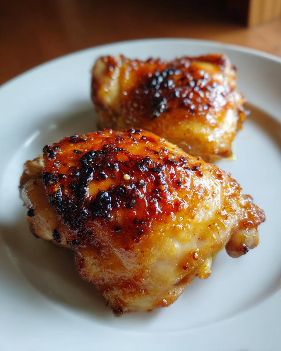 4 Reasons to Love Baked Chicken Thighs In Honey Soy Sauce 4 Baked Chicken Thighs in Honey Soy Sauce - detail 1