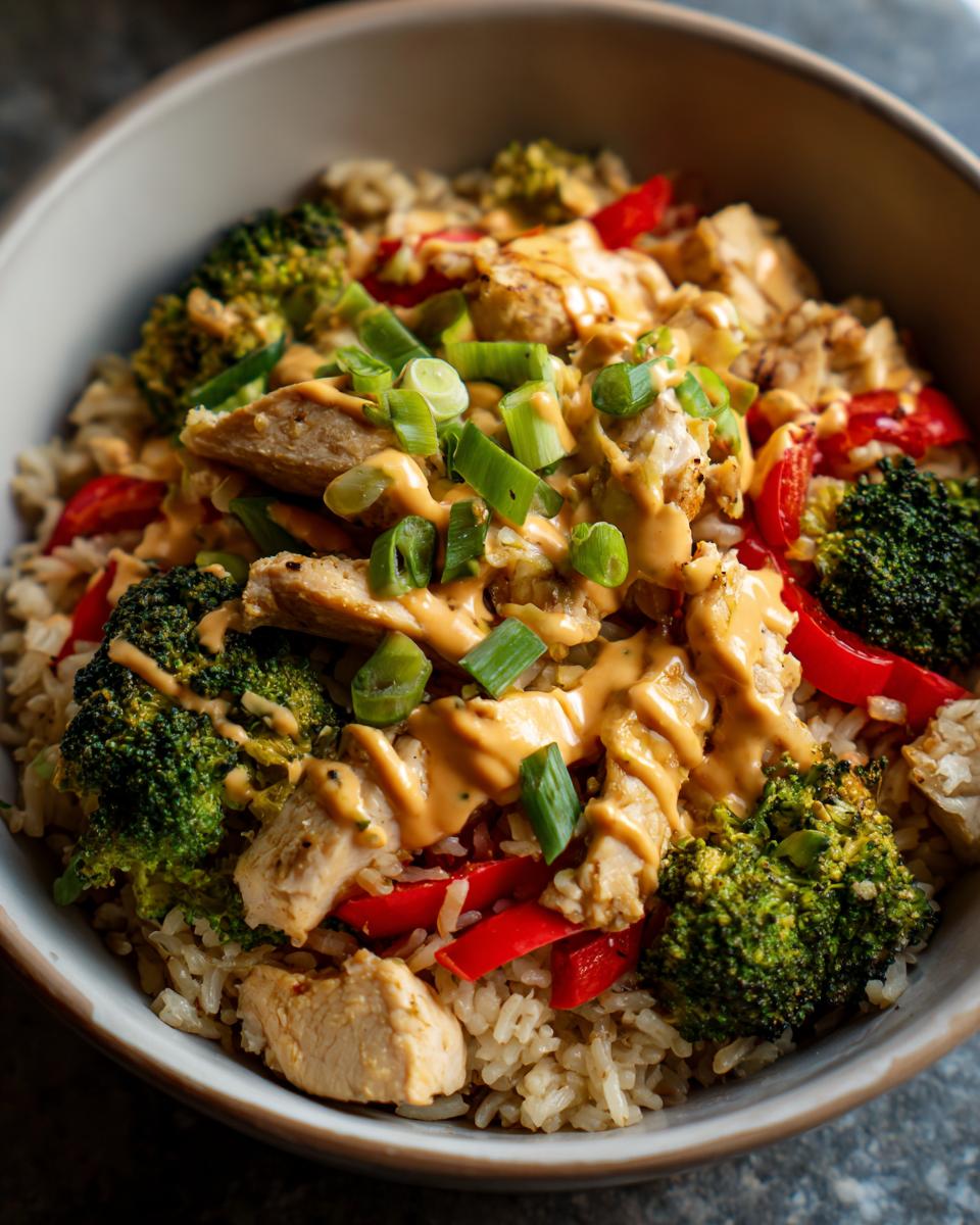 Bang Bang Chicken Bowl - detail 1