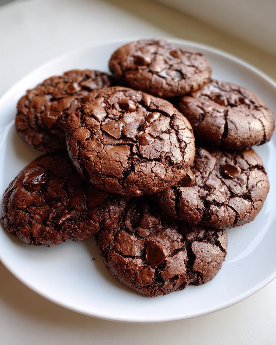 Brownie Mix Cookies — Salt & Baker! - detail 1