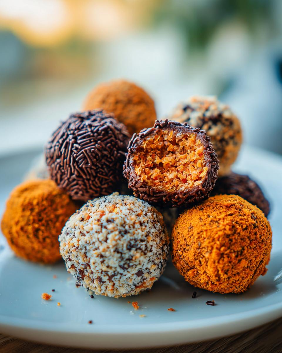 Carrot Cake Truffles - detail 1