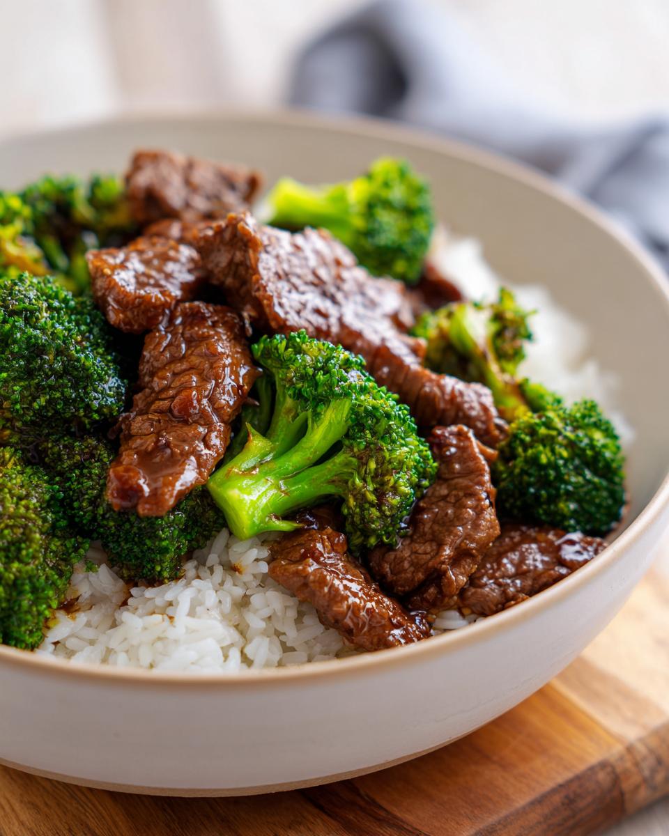 Chinese Beef and Broccoli (One Pan Take-Out) - detail 1