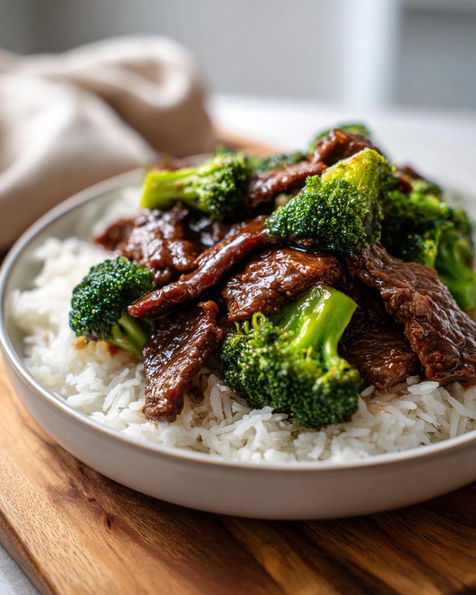 Chinese Beef and Broccoli (One Pan Take-Out) - detail 2