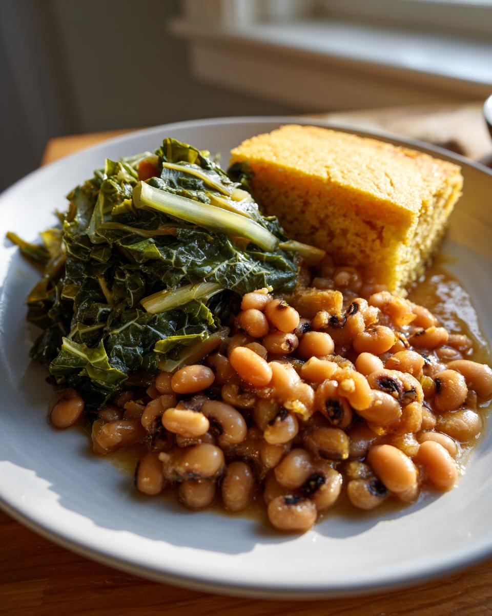 Classic Southern Black-Eyed Peas Dinner - detail 2