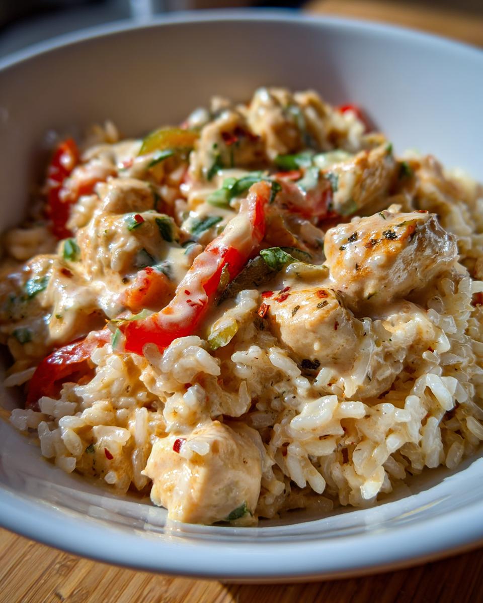 Creamy Cajun Chicken & Rice Bowls | High Protein Meal Prep - detail 1
