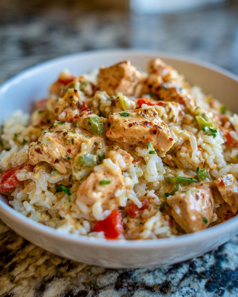 Creamy Cajun Chicken Bowls: 3 Steps to a Quick Meal