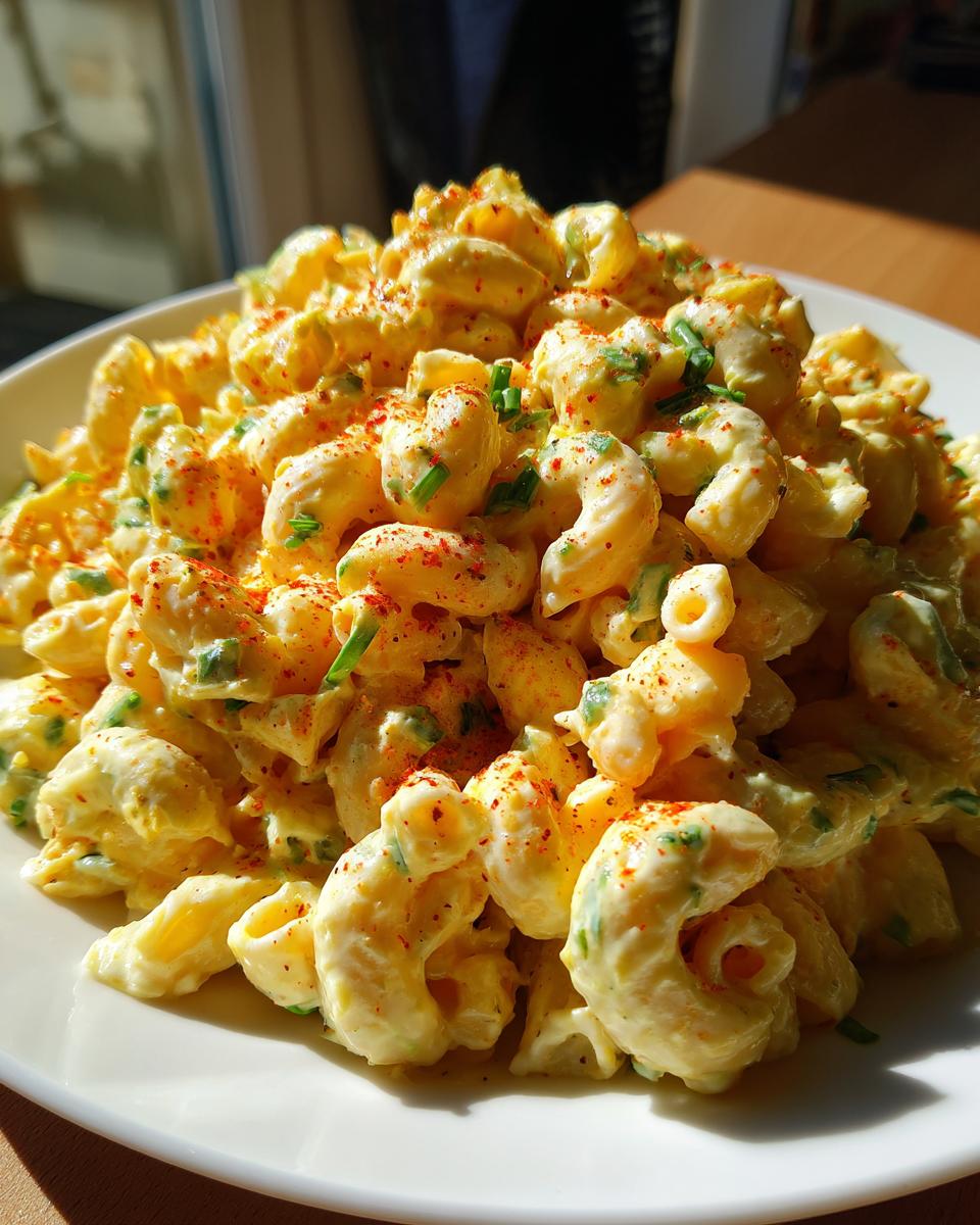 Deviled Egg Macaroni Salad: 1 Simple Recipe Pleases!