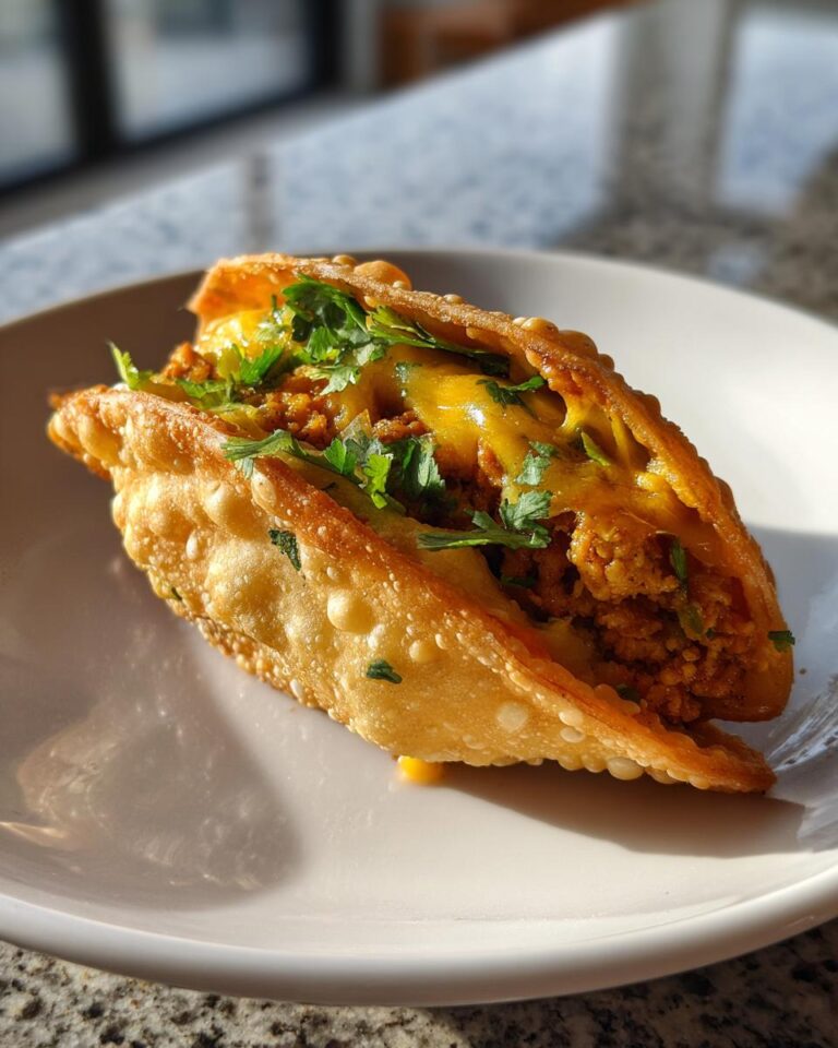 Crispy Chicken Wonton Tacos - Crunchy &amp; Delicious in 25 Minutes!